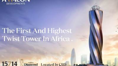 أمازون للتنمية تحصل على اعتمادات" المجمعة العشرية" و"القومي للبحوث الإسكان" لمشروع" Capital Diamond Tower" 