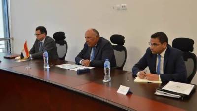  الرئيس المعين لمؤتمر" COP27" يستقبل وزير المناخ الدنماركي 