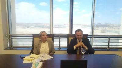 وزيرة البيئة تلتقى بوزير المناخ الدنماركى لبحث سبل التعاون المشترك