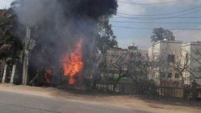 السيطرة على حريق داخل محطة كهرباء حلوان دون إصابات