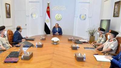 الرئيس يوجه بتطبيق مخطط هندسي لحماية جنوب سيناء وشرم الشيخ من السيول