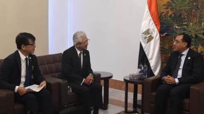 رئيس الوزراء يعرب عن ترحيبه باهتمام شركة "تويوتا تسوشو" اليابانية للاستثمار في مصر