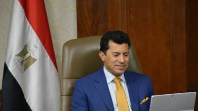 وزير الرياضة يلتقي المشاركين في المنتدى الشبابي المصري الروسي الثالث
