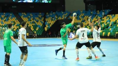 المنتخب المصرى للشباب يفوز على الجزائر في بطولة افريقيا لكرة اليد