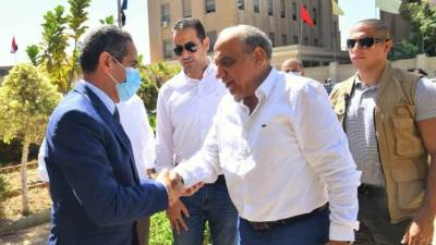 وزير قطاع الأعمال يتفقد مشروع تطوير شركة مصر للغزل والنسيج بالمحلة الكبرى