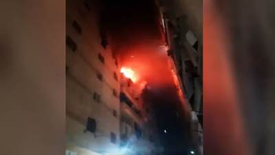 حريق الإسكندرية المفجع.. أب وأم يضحيان بنفسيهما لإنقاذ أطفالهما