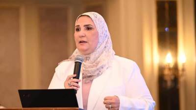 وزيرة التضامن تشارك في احتفالية ختام مبادرة البنك التجاري الدولي "قادر باختلاف"