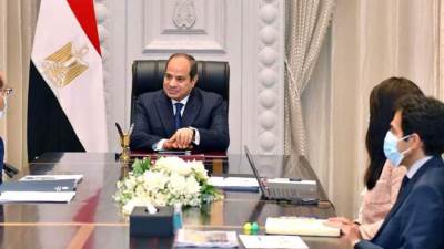 الرئيس السيسي يوجه بتوفير الدعم" للبرامج الوطنية" التي تعزز من العمل المناخي