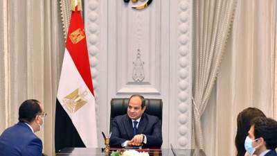 «المشاط» تستعرض أمام الرئيس السيسي برنامج "نوفًي" الوطنى