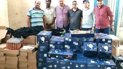 جمارك سفاجا تضبط 10 محاولات تهرب جمركي لكمية الملابس والأسلحة ومستحضرات التجميل