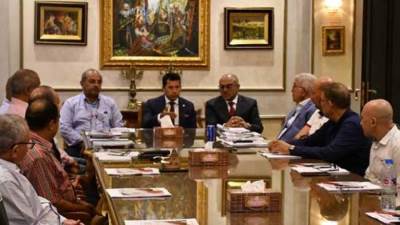 وزير الرياضة يشهد اجتماع مجلس إدارة اللجنة الأولمبية المصرية