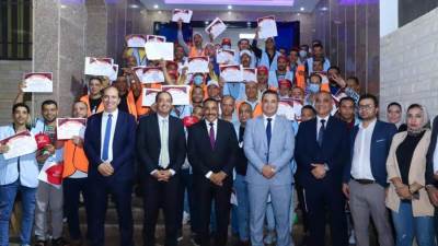 تخريج 100 متعافي جديد من تعاطى المخدرات بمركز العزيمة لصندوق مكافحة الإدمان