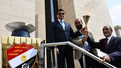 وزير الشباب يطلق شعلة بطولة الجمهورية للشركات في نسختها الـ 55