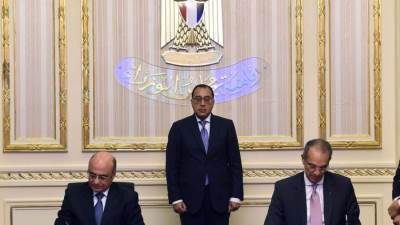 مدبولي يشهد توقيع بروتوكول تعاون بشأن التقاضي عن بُعد في الدعاوى المدنية