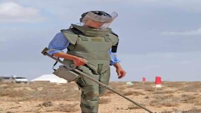 القوات المسلحة تواصل جهودها في مجال إزالة مخلفات "الحرب العالمية الثانية" بالصحراء الغربية