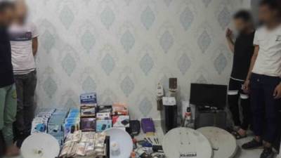 ضبط محطة بث تلفزيوني لاسلكية "بدون ترخيص" لبث المحتوى المقرصن وغير مجاز رقابياً