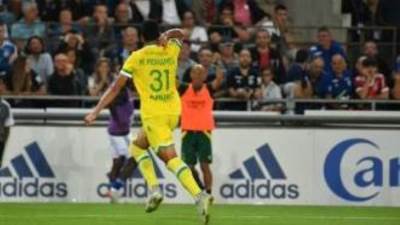 مصطفى محمد يسجل هدف التعادل لنانت مع ستراسبورج بالدورى الفرنسى