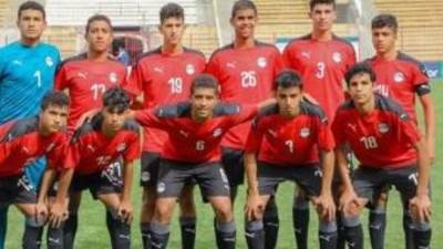 إبراهيم عادل وعمر سيد معوض هجوم منتخب الناشئين أمام المغرب بكأس العرب