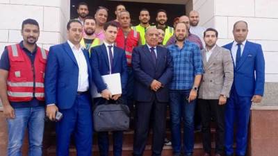 وزير قطاع الأعمال العام يتفقد مقر الوزارة بالعاصمة الإدارية الجديدة