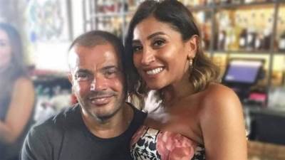دينا الشربيني تغازل عمرو دياب وتغني "برج الحوت" مع مني الشالي