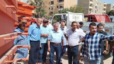 الجزاريؤكد مواصلة المتابعة الميدانية وتذليل أي عقبات وتنفيذ الأعمال بالمواصفات المطلوبة والجودة