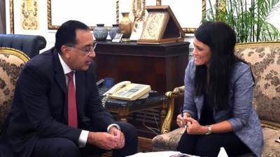 برعاية الرئيس.. مدبولي يتابع مع وزيرة التعاون الدولي استضافة منتدى مصر للتعاون الدولي والتمويل الإنمائي