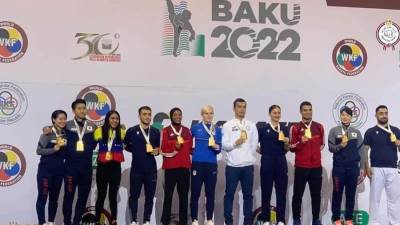 بعد إحراز 5 ميداليات.. وزير الرياضة يشيد بنتائج المنتخب الوطني للكاراتيه ببطولة البريميرليج