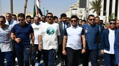 وزير الرياضة يفتتح المهرجان المتكامل لمراكز شباب مصر بالعاصمة الإدارية