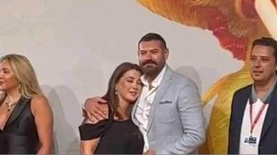 عمرو يوسف وكندة علوش من مهرجان "فينيسيا"