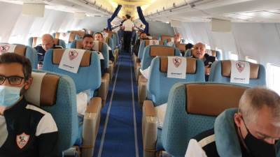 مصر للطيران تسير رحلة خاصة لنقل بعثة الزمالك للمشاركة في كأس لوسيل