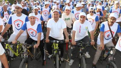 جهاز مدينة السادات ينظم ماراثون للدراجات في إطار الاحتفال بمرور 44 عاما على إنشاء المدينة