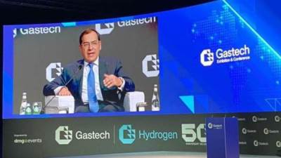 «الملا» يشارك في فعاليات افتتاح مؤتمر "غازتك 2022" بميلانو