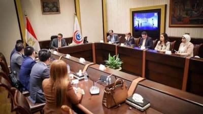 وزير الصحة يبحث مع وفد شركة هواوي آليات التحول الرقمي في الرعاية الصحية