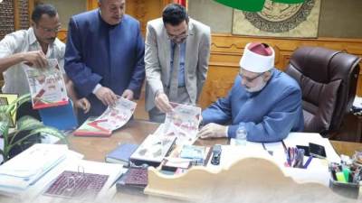 وكيل الأزهر يعتمد نتيجة الدور الثاني للشهادة الثانوية الأزهرية بأقسامها ومعاهد فلسطين