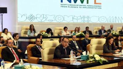 رئيس الوزراء يشارك نيابة عن الرئيس فى اجتماع المائدة المستديرة