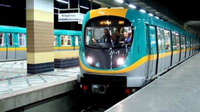 عودة مواعيد مترو الأنفاق بالخط الثالث لطبيعتها غدا