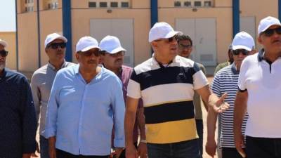 وزير الإسكان يتفقد مشروعات مياه الشرب والصرف الصحى بشرم الشيخ بجنوب سيناء