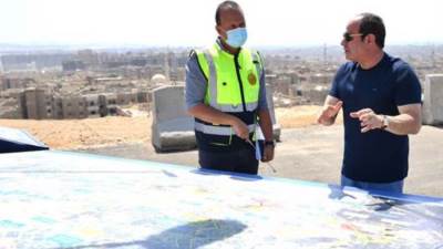 الرئيس السيسي: حررنا وسهلنا الحركة فى شرق وغرب وجنوب القاهرة