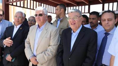 وزير التعليم العالي يتفقد مقر جامعة المنيا الأهلية