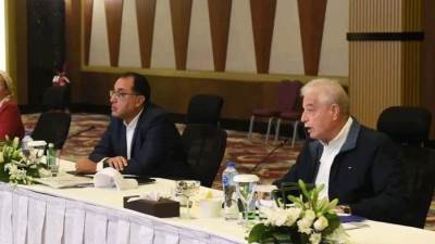 رئيس الوزراء يتفقد مشروع خزانات المياة الاستراتيجية بشرم الشيخ