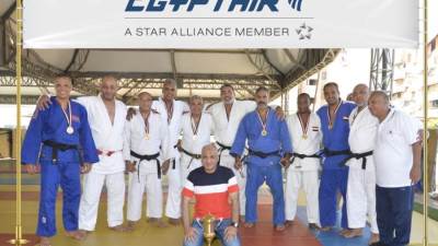 مصر للطيران تشارك في بطولة الجمهورية للشركات.. وتحصد كأس المركز الأول للجودو