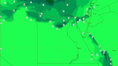 شبورة مائية على الطرق الزراعية والسريعة وانخفاض مستوى الرؤية
