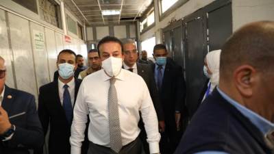 وزير الصحة يتفقد مستشفى الفيوم العام.. ويوجه بسرعة استحداث منظومة لخدمة المواطنين