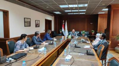 "سويلم" يلتقى المنسق المقيم للأمم المتحدة في مصر لإستعراض مجالات التعاون المشترك