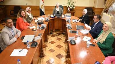 وزيرة التضامن الاجتماعي تترأس اجتماع الإدارة المركزية لشئون الإعاقة