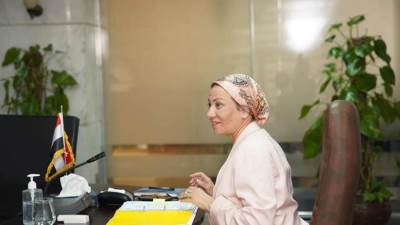 وزيرة البيئة تترأس اجتماع مجلس إدارة جهاز شئون البيئة