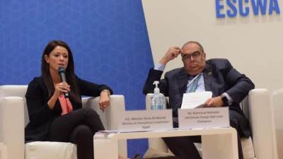 المشاط تستعرض محاور المنصة الوطنية للمشروعات الخضراء برنامج "نُوفِّي"