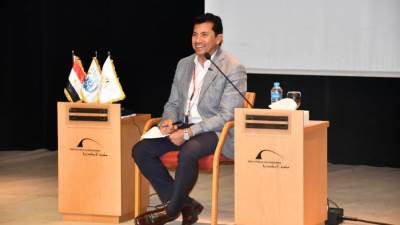 وزير الرياضة يشهد فعاليات النسخة الثانية من "أكاديمية شباب المتوسط" بمكتبة الإسكندرية