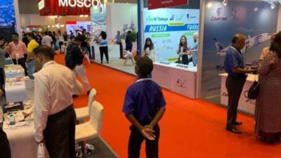 مصر للطيران تشارك فى معرض OTM لتنشيط السفر والسياحة بالهند