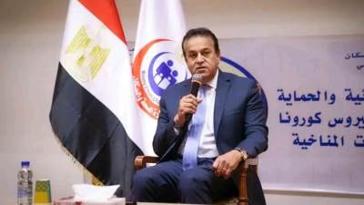 وزير الصحة يشيد بجهود القائمين على تنظيم مؤتمر المناخ 